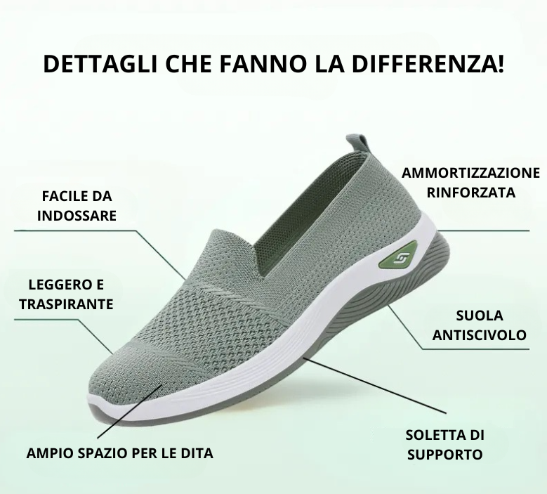 Ergofit+ | Comfort orthopedic sneakers for women