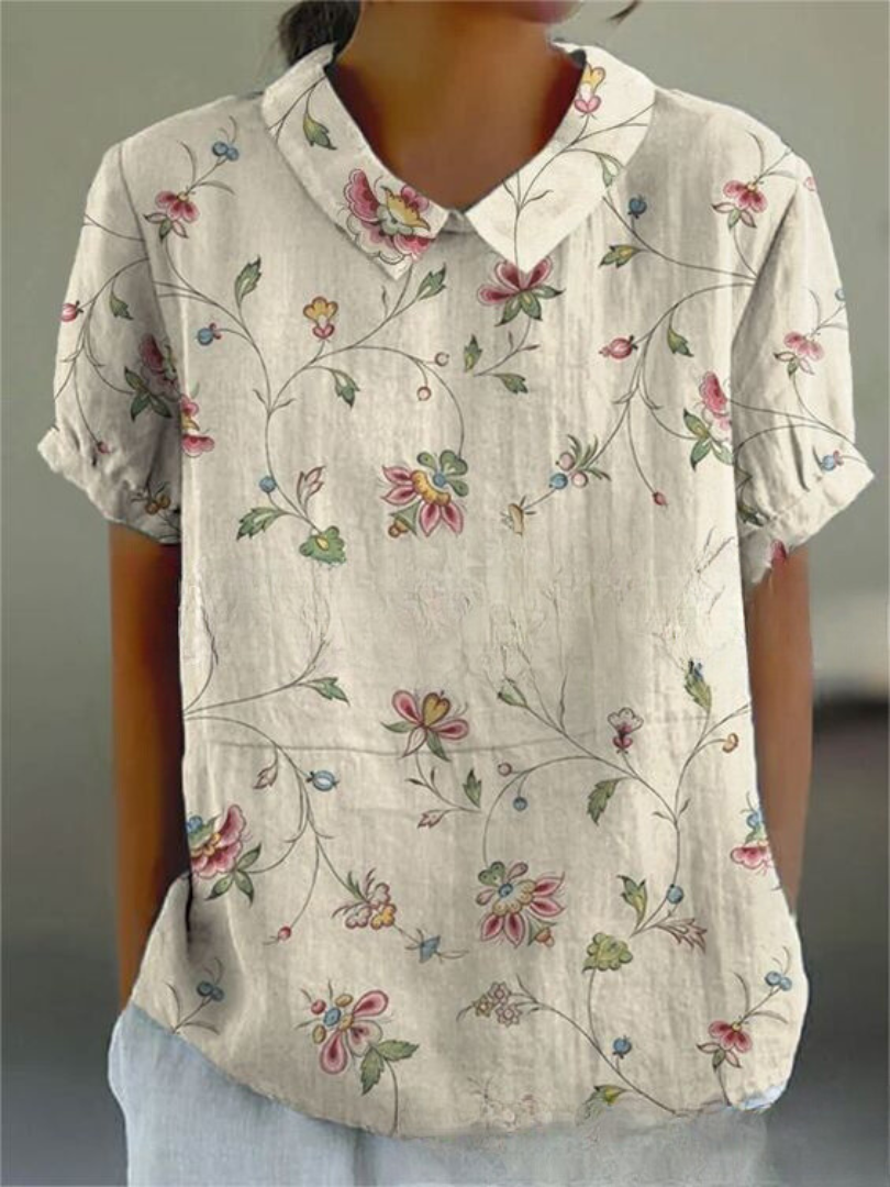MARLENE – Vintage Print Shirt