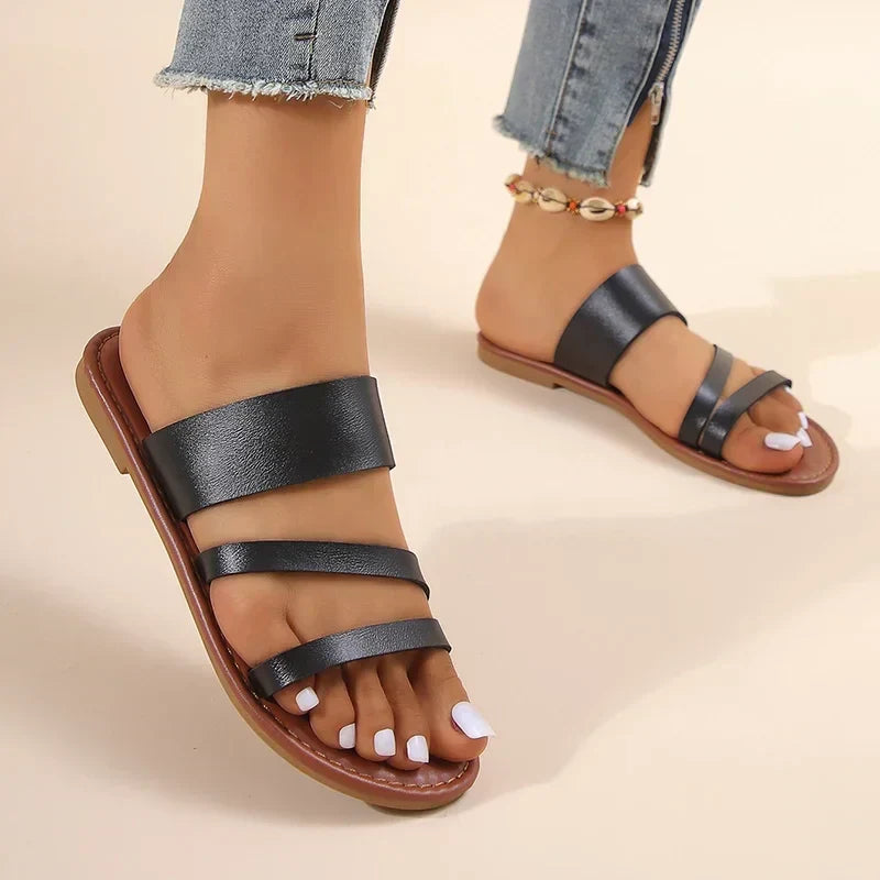 Grace - Casual Comfy Flat Sandals