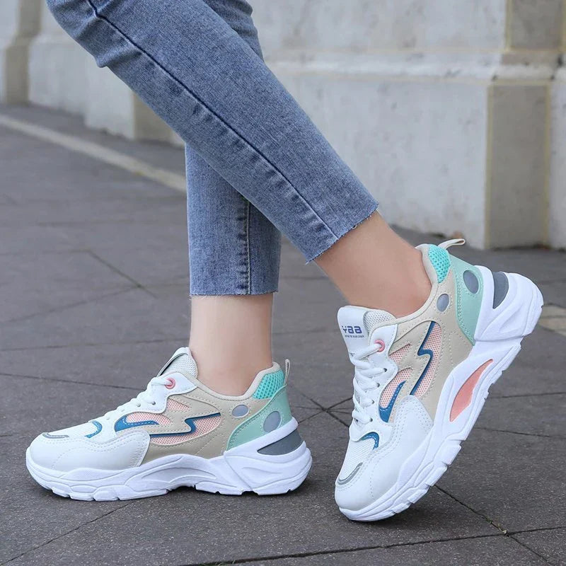 KAMILLE - Multicolor Chunky Sneakers