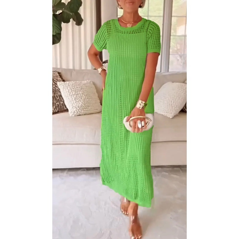 Bethany Cut-Out Long Maxi Dress + Free Inner Dress