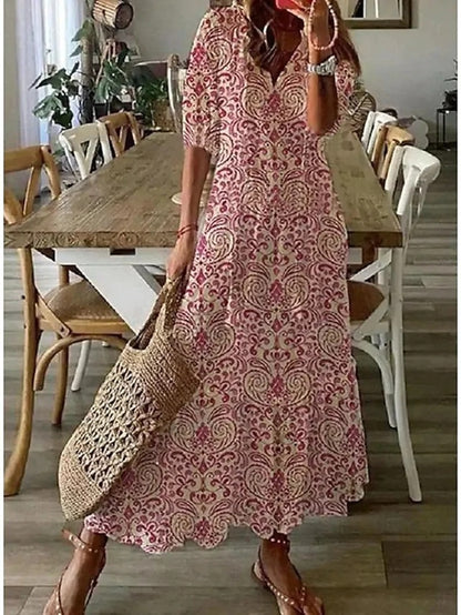 CASSIA - Boho Tummy Coverage Dress